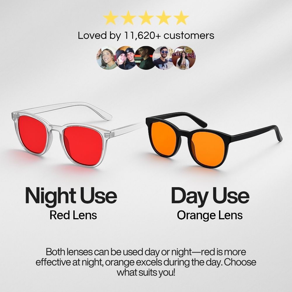 Flow State® | Unisex Red Lens Blue Light Glasses