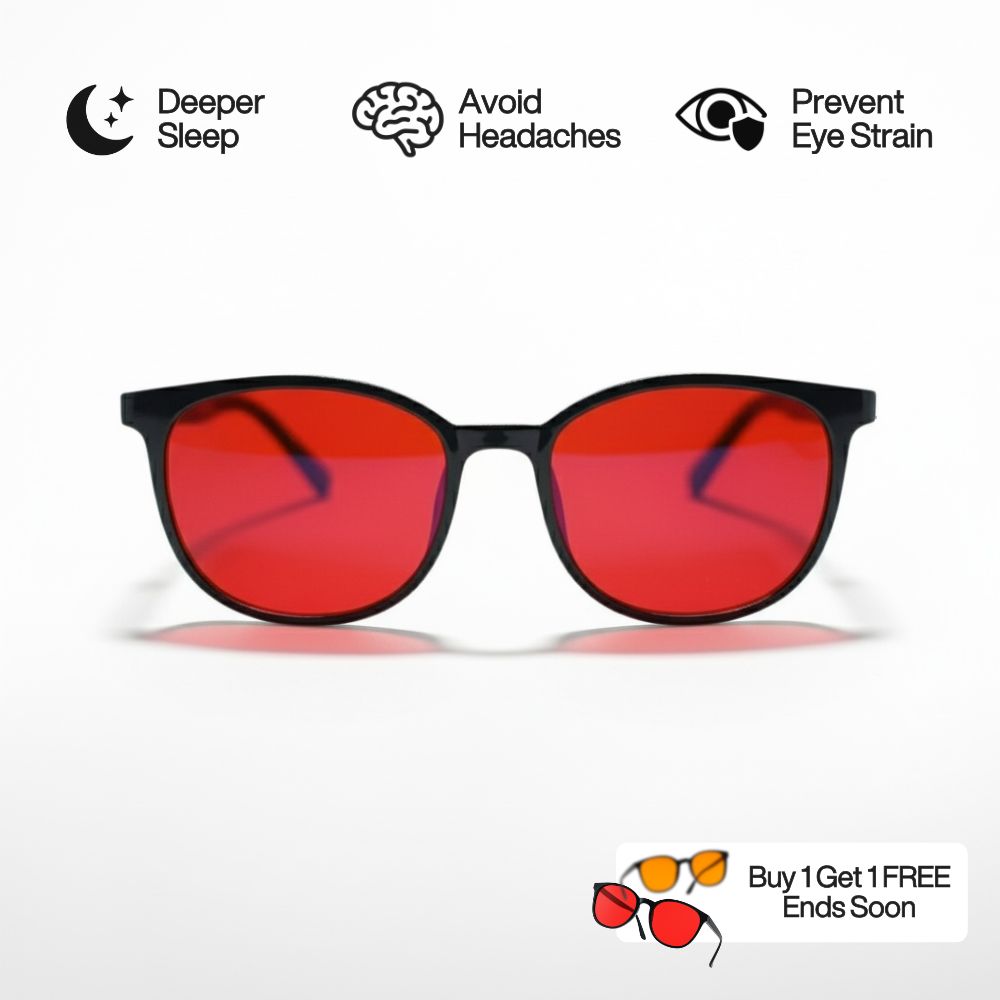 Flow® | Unisex Red Lens Blue Light Glasses