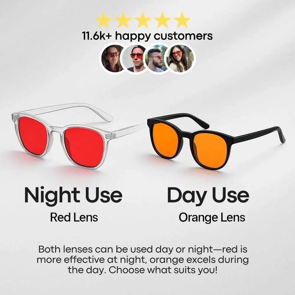 Flow State™ Unisex Red Lens Blue Light Glasses