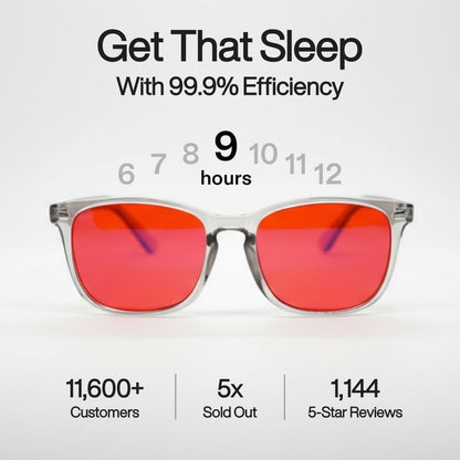 Flow® | Unisex Red Lens Blue Light Glasses