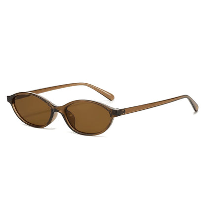 Muse Retro Oval Sunglasses - Tea lens color